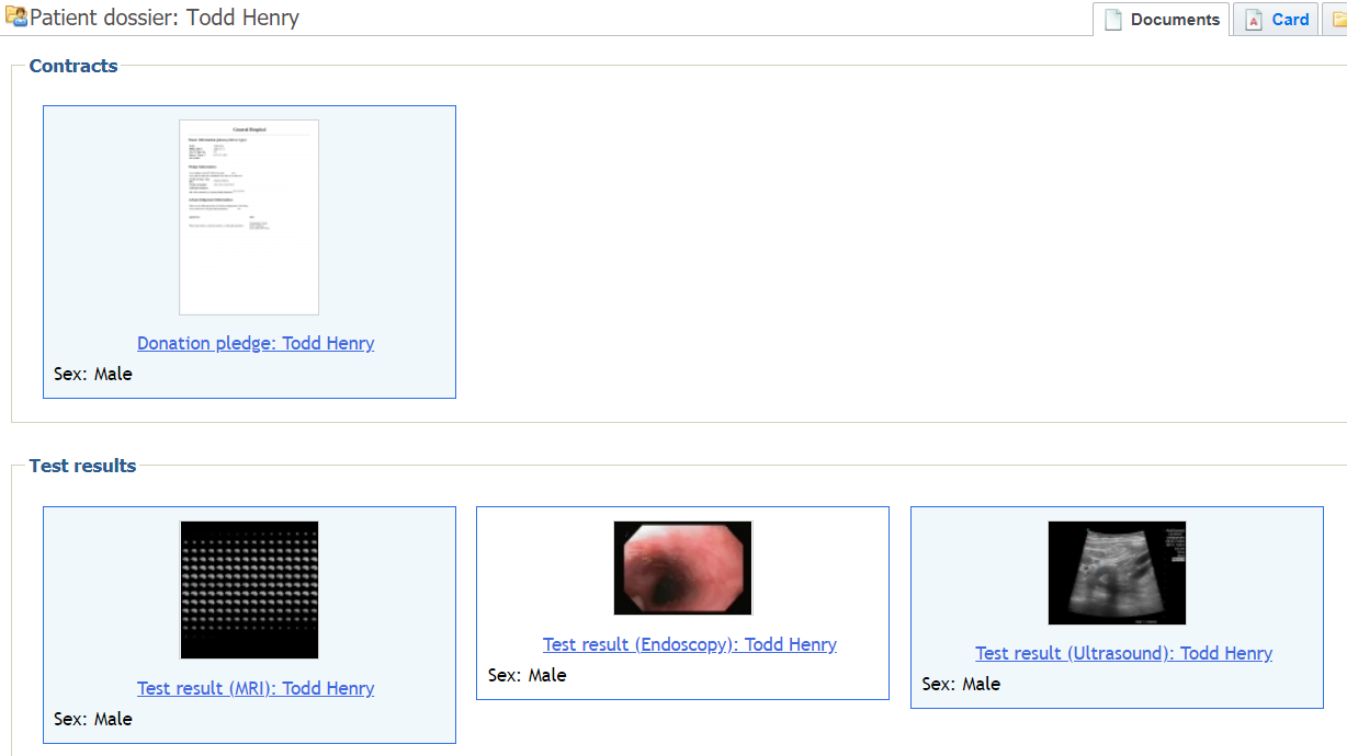 Medical Documents - Patient dossier_Todd Henry